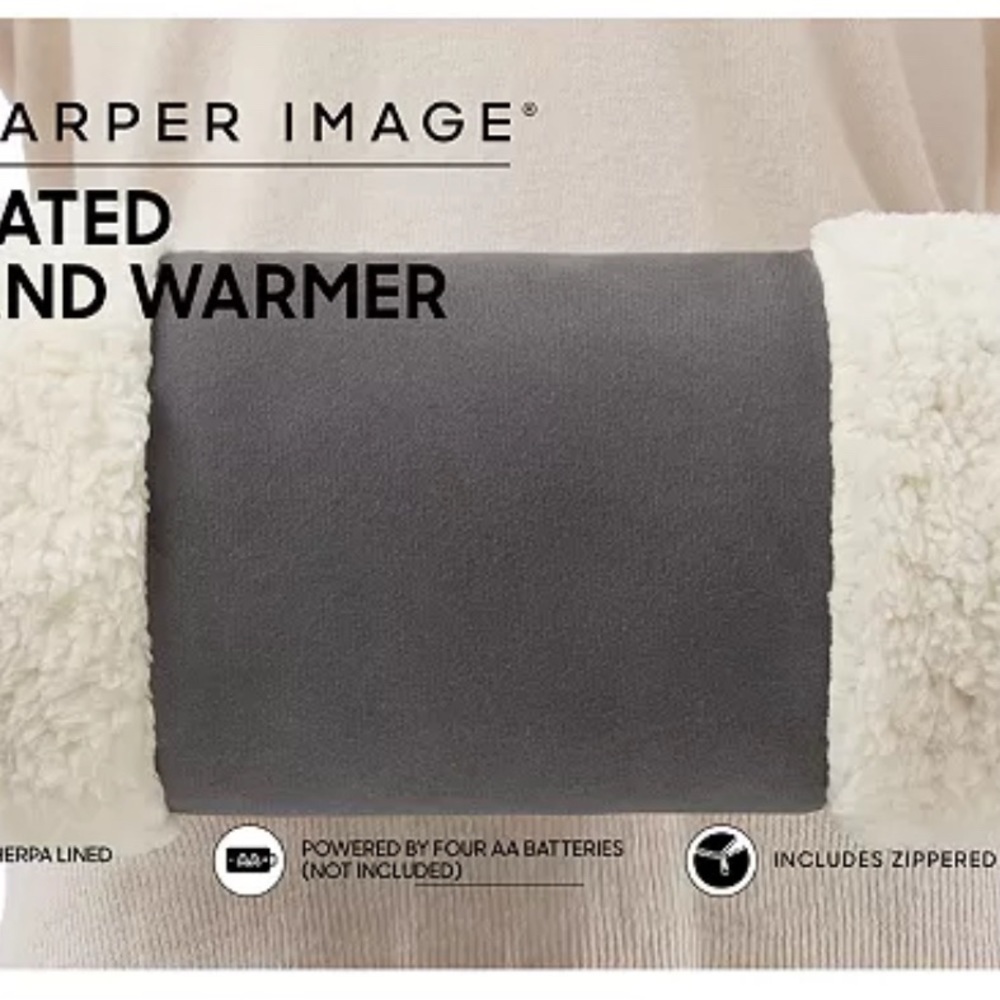 Sharper Image Gray Hand Warmer
